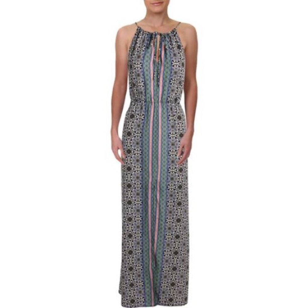 AQUA -🌸HIGH WAIST FULL-LENGTH MAXI DRESS (r7)